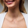 Thumbnail Image 2 of 1/20 CT. T.W. Lab-Grown Diamond Letter “F” Initial Pendant in 10K Gold (F/VS2)
