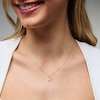 Thumbnail Image 2 of 1/15 CT. T.W. Lab-Grown Diamond Letter “W” Initial Pendant in 10K Gold (F/VS2)