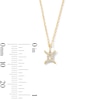 Thumbnail Image 5 of 1/20 CT. T.W. Lab-Grown Diamond Zodiac Gemini Pendant in 10K Gold (F/VS2)