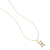 Thumbnail Image 3 of 1/15 CT. T.W. Lab-Grown Diamond Letter “H” Initial Pendant in 10K Gold (F/VS2)