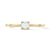 Thumbnail Image 1 of 4.0mm Freshwater Cultured Pearl and Lab-Grown Diamond-Accent Stackable Ring in 10K Gold (F/VS2)