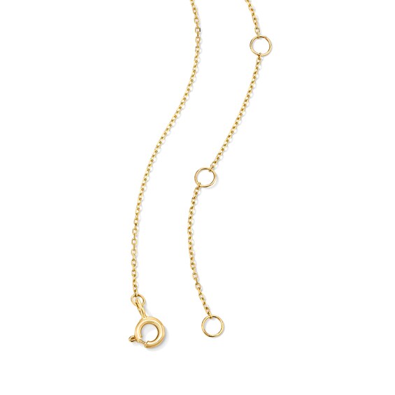 1/15 CT. T.w. Lab-Grown Diamond Zodiac Leo Pendant in 10K Gold (F/Vs2)