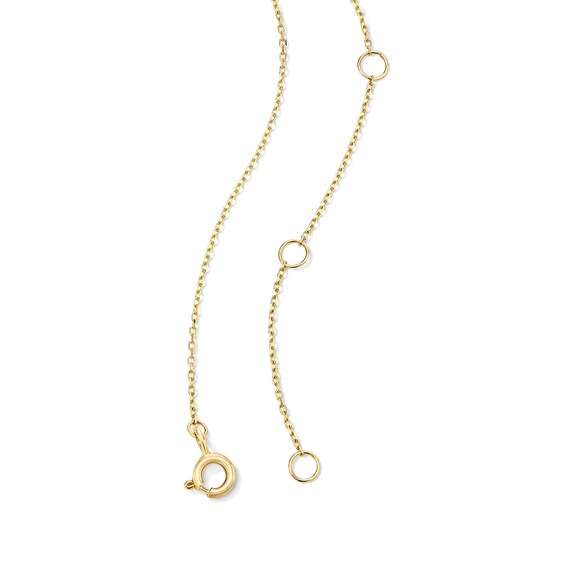 1/20 CT. T.w. Lab-Grown Diamond Letter “S” Initial Pendant in 10K Gold (F/Vs2)