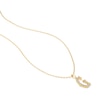 Thumbnail Image 3 of 1/20 CT. T.W. Lab-Grown Diamond Letter “G” Initial Pendant in 10K Gold (F/VS2)
