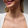 Thumbnail Image 2 of 1/20 CT. T.W. Lab-Grown Diamond Letter “Z” Initial Pendant in 10K Gold (F/VS2)