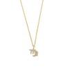 Thumbnail Image 1 of 1/15 CT. T.W. Lab-Grown Diamond Zodiac Virgo Pendant in 10K Gold (F/VS2)