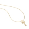 Thumbnail Image 3 of 1/20 CT. T.W. Lab-Grown Diamond Letter “T” Initial Pendant in 10K Gold (F/VS2)