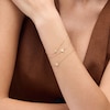 Thumbnail Image 3 of Lab-Grown Diamond-Accent Bee Bracelet in 10K Gold