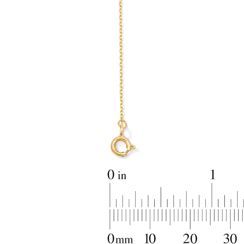Main Image 5 of Lab-Grown Diamond-Accent Bee Bracelet in 10K Gold