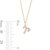 Thumbnail Image 5 of 1/20 CT. T.W. Lab-Grown Diamond Zodiac Aries Pendant in 10K Gold (F/VS2)