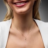Thumbnail Image 2 of 1/20 CT. T.W. Lab-Grown Diamond Letter “K” Initial Pendant in 10K Gold (F/VS2)