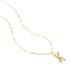 Thumbnail Image 3 of 1/20 CT. T.W. Lab-Grown Diamond Letter “K” Initial Pendant in 10K Gold (F/VS2)