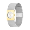 Thumbnail Image 2 of Ladies' Calvin Klein Pulse Analog Two-Tone Watch with Silver-Tone Dial and Mesh Bracelet (Model: 25100139)