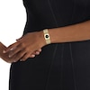 Thumbnail Image 4 of Ladies' Calvin Klein Pulse Watch with Green Dial and Gold-Tone Mesh Bracelet (Model: 25100136)