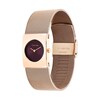 Thumbnail Image 2 of Ladies' Calvin Klein Pulse Watch with Dark Red Dial and Rose-Tone Mesh Bracelet (Model: 25100137)