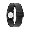 Thumbnail Image 3 of Ladies' Calvin Klein Pulse Watch with Black Dial and Black IP Mesh Bracelet (Model: 25100138)