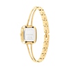 Thumbnail Image 3 of Ladies' Calvin Klein Adore Analog Bangle Watch with Gold-Tone Rectangular Dial and Smooth Bezel (Model: 25100132)