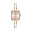 Thumbnail Image 1 of Ladies' Calvin Klein Adore Analog Bangle Watch with Rose-Tone Rectangular Dial (Model: 25100133)