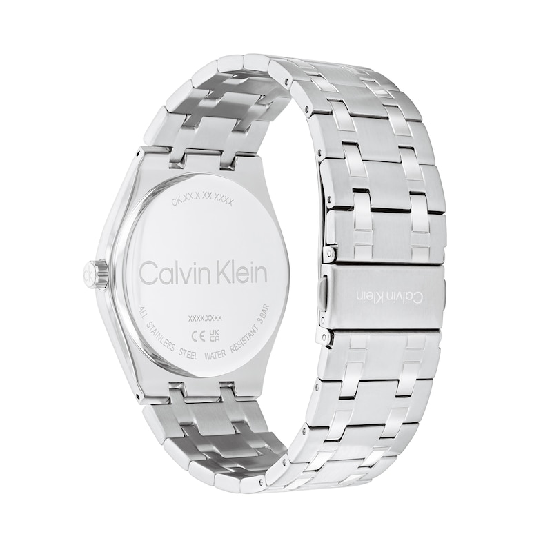 Main Image 3 of Men's Calvin Klein Motion Chronograph Watch with Green Dial and Stainless Steel Bracelet (Model: 25200521)