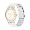 Thumbnail Image 2 of Men's Calvin Klein Motion Chronograph Watch with White Dial and Two-Tone Bracelet (Model: 25200533)