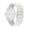 Thumbnail Image 3 of Men's Calvin Klein Motion Chronograph Watch with White Dial and Two-Tone Bracelet (Model: 25200533)