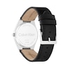 Thumbnail Image 3 of Men's Calvin Klein Motion Chronograph Watch with Grey Dial and Black Leather Strap (Model: 25200524)