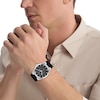 Thumbnail Image 4 of Men's Calvin Klein Motion Chronograph Watch with Grey Dial and Black Leather Strap (Model: 25200524)