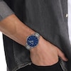 Thumbnail Image 4 of Men's Calvin Klein Navy Blue Dial Analog Watch with Grey Ion-Plated Stainless Steel Bracelet (Model: 25200502)