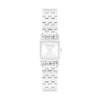 Thumbnail Image 1 of Ladies' Calvin Klein Poise Square Analog Watch with Silver-Tone Dial and Crystal Bezel (Model: 20614027)