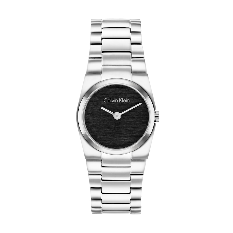 Main Image 1 of Ladies' Calvin Klein CK Unite Analog Watch with Black Dial and Stainless Steel Bracelet (Model: 25100121)