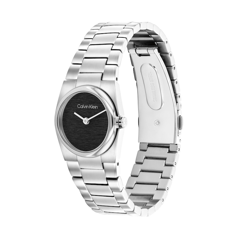 Main Image 2 of Ladies' Calvin Klein CK Unite Analog Watch with Black Dial and Stainless Steel Bracelet (Model: 25100121)