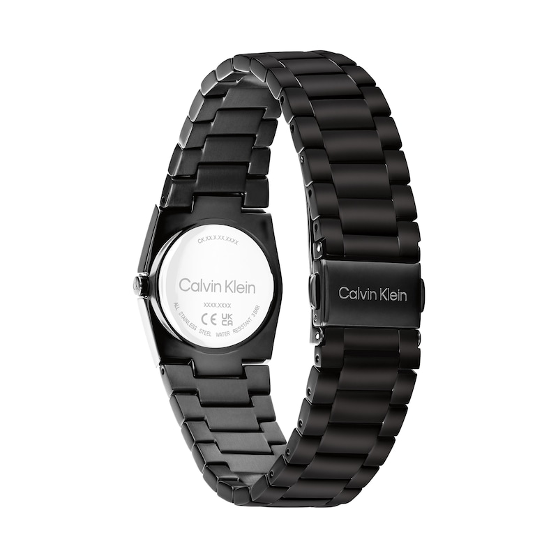 Main Image 3 of Ladies’ Calvin Klein CK Unite Analog Watch with Black Dial and Black IP Bracelet (Model: 25100125)