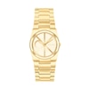 Thumbnail Image 1 of Ladies’ Calvin Klein CK Unite Analog Watch with Gold-Tone Dial and Bracelet (Model: 25100127)