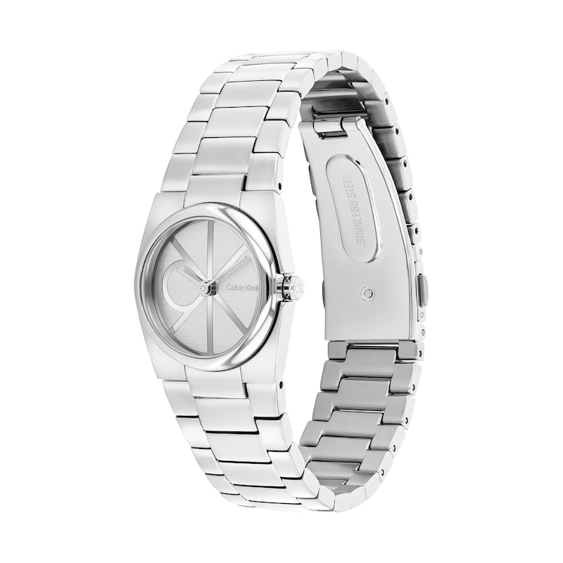 Main Image 2 of Ladies’ Calvin Klein CK Unite Analog Watch with Silver-Tone Dial and Stainless Steel Bracelet (Model: 25100126)