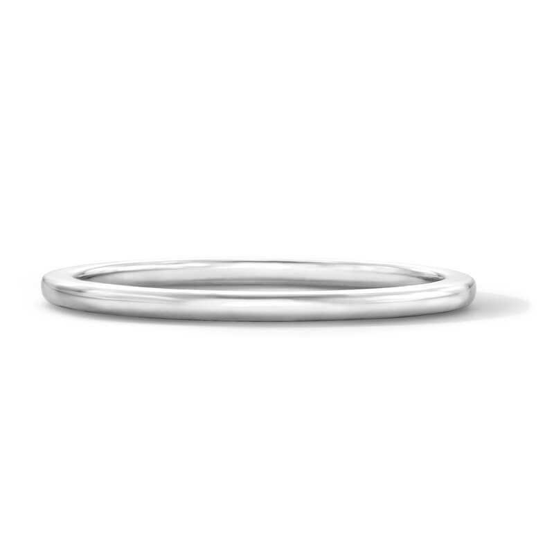 Main Image 1 of 1.0mm Wedding Band in 10K White Gold