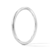 Thumbnail Image 3 of 1.0mm Wedding Band in 10K White Gold