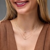 Thumbnail Image 3 of 1/5 CT. Trillion-Cut Lab-Grown Diamond Solitaire Necklace in 10K Gold (F/VS2)