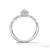 Thumbnail Image 3 of 3/4 CT. T.W. Marquise-Cut Certified Lab-Grown Diamond Promise Ring in Sterling Silver (F/VS2)