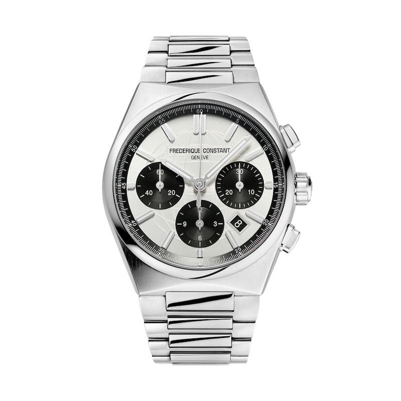 Main Image 1 of Men's Frederique Constant Highlife Chronograph Automatic Watch with White Dial (Model: FC-391SB4NH6B)