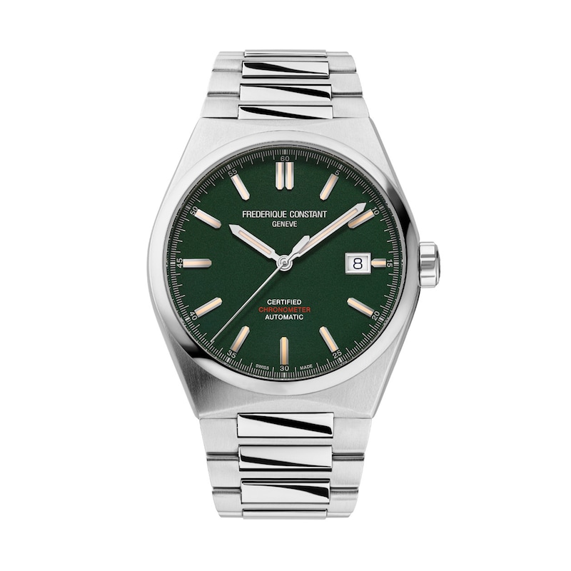 Main Image 1 of Men's Frederique Constant Highlife Automatic COSC Watch with Green Dial (Model: FC-303GRS3NH6B)