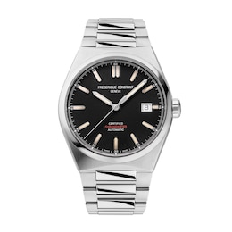 Men's Frederique Constant Highlife Automatic COSC Watch with Black Dial (Model: FC-303BBG3NH6B)