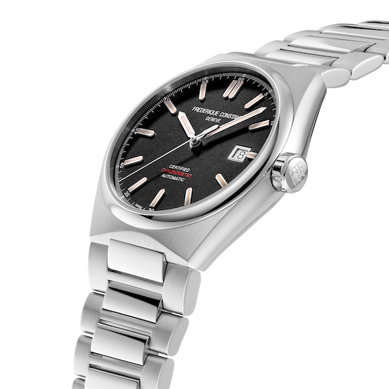 Men's Frederique Constant Highlife Automatic Cosc Watch with Black Dial (Model: Fc-303Bbg3Nh6B)