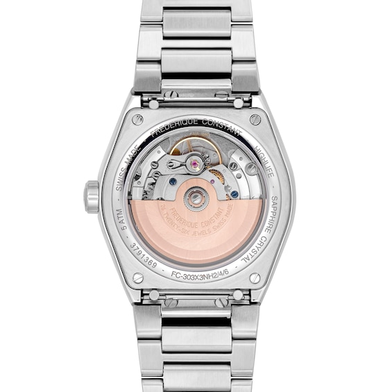 Men's Frederique Constant Highlife Automatic Cosc Watch with Black Dial (Model: Fc-303Bbg3Nh6B)