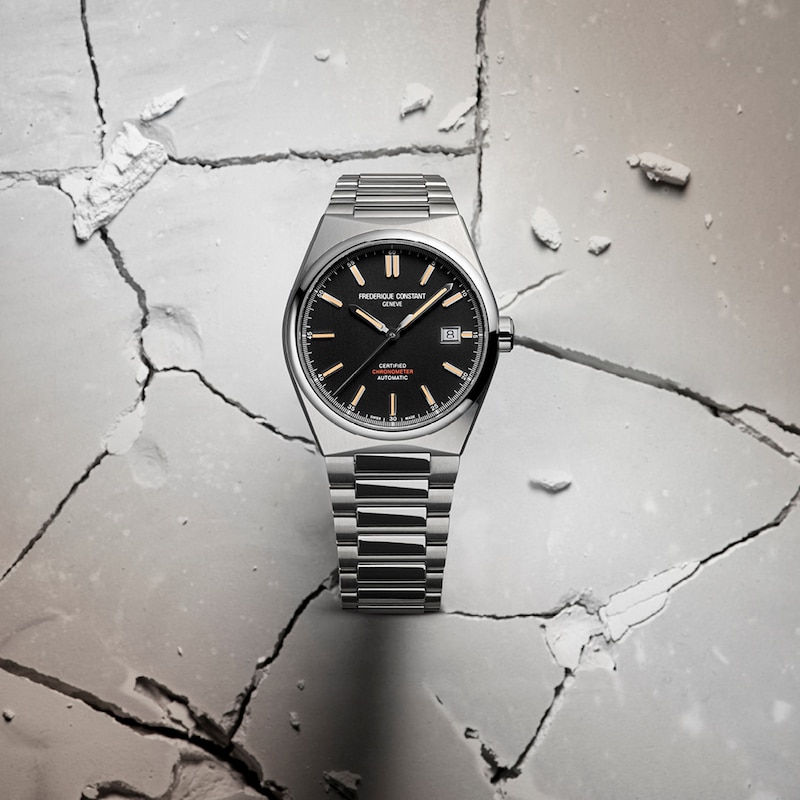 Main Image 6 of Men's Frederique Constant Highlife Automatic COSC Watch with Black Dial (Model: FC-303BBG3NH6B)