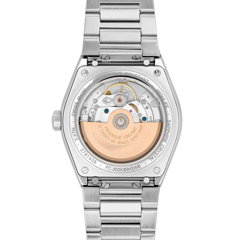 Main Image 3 of Men's Frederique Constant Highlife Automatic COSC Watch with Black Dial (Model: FC-303BL3NH6B)