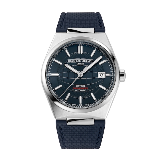 Men's Frederique Constant Highlife Automatic Cosc Watch with Black Dial (Model: Fc-303Bl3Nh6B)