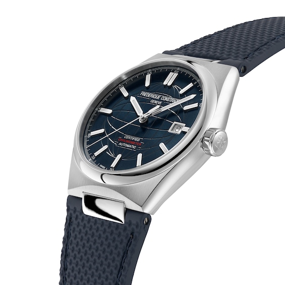 Men's Frederique Constant Highlife Automatic Cosc Watch with Black Dial (Model: Fc-303Bl3Nh6B)