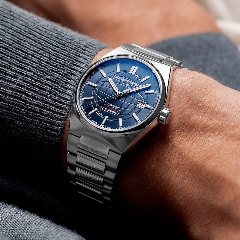 Main Image 6 of Men's Frederique Constant Highlife Automatic COSC Watch with Black Dial (Model: FC-303BL3NH6B)