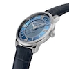 Thumbnail Image 2 of Men's Frederique Constant Classics Premiere Automatic Watch with Blue Dial and Leather Strap (Model: FC-301N3B6)