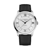Thumbnail Image 1 of Men's Frederique Constant Classics Premiere Automatic Watch with Silver-Tone Dial and Leather Strap (Model: FC-301S3B6)